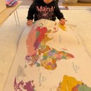 한국지리 개념잡기 | 세계지도 데코 한글 포스터 후기｜공부도 인테리어도 잡은 고화질 에이든여행지도