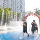 바닥분수 이미지