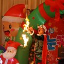 광주유치원 | 만족도 100% 크리스마스 무대광주 효천병설유치원 이음 버블매직레이저쇼 공연 후기