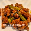 열정통닭 | 가마치통닭 신메뉴 대파 풍미 가득 깐풍치킨 후기