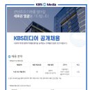 [KBS미디어] 2023년 KBS미디어 신입사원 공개채용 - 사내 전산 개발·관리 (~06/01) 이미지