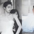 전지현 웨딩사진 미공개컷 풀렸다…14년 세월 거스른 '순백의 여신' 올백머리와 긴생머리 등 다채로운 스타일 이미지