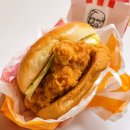 역시치킨 | KFC 징거버거세트 배달 후기, 역시 치킨버거는 징거버거!