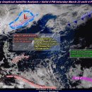 [보라카이환율/드보라] 3월 26일 보라카이 환율과 위성사진 및 바람 이미지