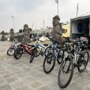 푸른바이크쉐어링 제주 자전거학교 바이백 BY100 에서 안전교육 받고 서귀포월드컵경기장에서 씬나게 !