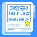 계양중학교 | 계양중 수학학원 추천 계양중학교 2학년 1학기 기말고사 총평 및 분석