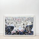 액자 제작 표구 전문점 &lt;강남고성표구사&gt;_박삼영 화백의 학 그림을 더욱 빛내는 고급 아크릴 액자 제작기
