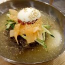 매콩돈까스와 냉면 이미지