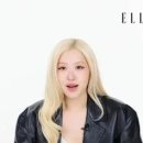 블랙핑크 로제, 반려견 행크와 함께하는 사진의 정체 이미지