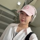 카톡 친구선물 추천 ‘마뗑킴 마카롱 로고 볼캡’ 라이트핑크 후기 착샷