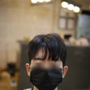 화명동 미용실 남자머리 투블럭 시스루 댄디컷