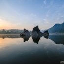 도담삼봉 이미지