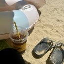 다이소 남천점 | 광안리 해수욕장에서 파라솔과 수건 대여 후 물놀이 다이소 성인용 튜브 후기