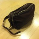 prada / tanned leather messenger bag / free 이미지