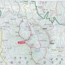 백암산(654m) 충남 금산 남이면 이미지