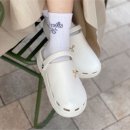 건강마블 | 바크 클로그 사이즈 팁 ! 블랙 크림 마블 소리 후기