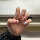 GS25영통해광점 | [수원 영통 네일] 버던트네일 딥레드 자석젤 원컬러 후기