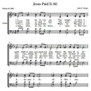 Jesus Paid It All (이 세상 험하고/찬송가 263장/통197장) 이미지