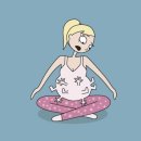 임신일기 : 25주 폭풍태동, 원없이 먹고싶은 딸기케이크, 붓기, 임산부 네일 데싱디바