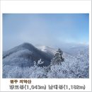 제199차 정기산행 강원 원주 치악산 향로봉(1043m),남대봉(1182m) 100대명산 *설국/심설/ 비경의 눈꽃 산행공지 2015.02.08.05:00출발 이미지