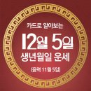 오늘의 운세 --- 2024년 12월 5일(음력 11월 5일) 癸卯 목요일 무역의 날 이미지