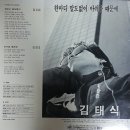 김태식 1집 [한마디 말도없이] (1989) 이미지