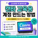 범박초 | 캔바 교사인증 교육용 계정 만드는 방법, 교사·디지털튜터 실제 수업 활용 후기