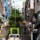 일제 경성호국신사 계단(108계단) 이미지