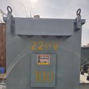변압기 , 다운도란스 , 트랜스 380v -＞ 220v 100kva 팝니다 이미지