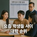 미래산업과학고등학교 | 요즘 학생들 사이에 대학교 순위는 어떨까요?