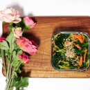 청정팜 | 제철야채 산지배송 후기 친환경농산물다온팜 보물초 시금치 무침 만들기