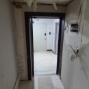 씨유팔달화서주공점 | 수원 팔달구 인테리어필름 화서주공3단지 현관문, 문틀 분위기 전환 성공