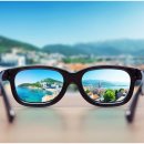 아이디어 안경 콘택트 이미지