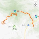 청도 용각산 산행 ( 곰티재- 내리마을 ) 이미지