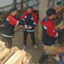 사랑의 땔감나누어주기 행사 이미지