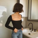 단발머리 이미지