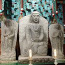 용장사석불좌상 이미지