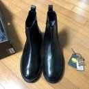 비브람솔 (vibram) 사용 천연소가죽 남자 첼시부츠 구두 워커 280mm 단면 사이드 지퍼 이미지