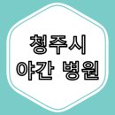 자일청주서비스 | 청주시 야간 진료 병원 안내 [2025년 최신]