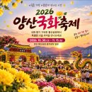 양산 국화축제장 및 황산공원 이미지