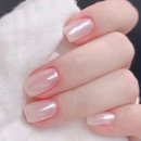 산본 영네일에서 받은 웨딩네일 후기✨ 비즈드레스에 어울리는 파우더 네일