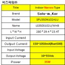 솔루엠 Indoor(실내용) 35W programble+BLE UL인증용 LED POWER SPEC 비교 이미지