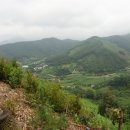 개춘산(590m). 깃대봉(△521m) . 황새봉(272m). 감투봉(433m)/충북 영동 이미지