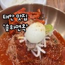 송하 | 태안 냉면 맛집 송하면옥 내돈내산 후기