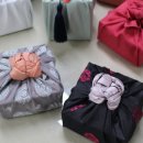 보자기 선물 포장법 이미지