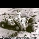 달에서 우주 비행사들이 공기 마시기 이미지