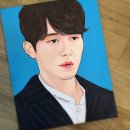 팝아트 인물화 이미지