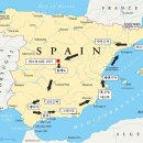 2021년 4월 6일 출발예정. 스페인 다시 보기 13일 일정표 이미지