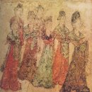 수산리-8 | 고구려 수산리 고분과 아스카 다카마쓰(高松塚) 고분의 여인들 복색 비교