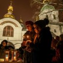 우크라이나가 베들레헴에서 온 '평화의 등불' 환영한다 이미지